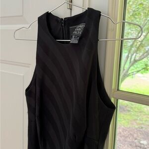 Carmen Marc  Women’s Valvo Black Sleeve Sheath Dress Dress Size 6